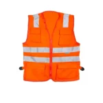 Chaleco de Seguridad Drill C/Cinta Reflectiva, con Bordado