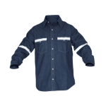 Camisa de Trabajo Jeans Crudo