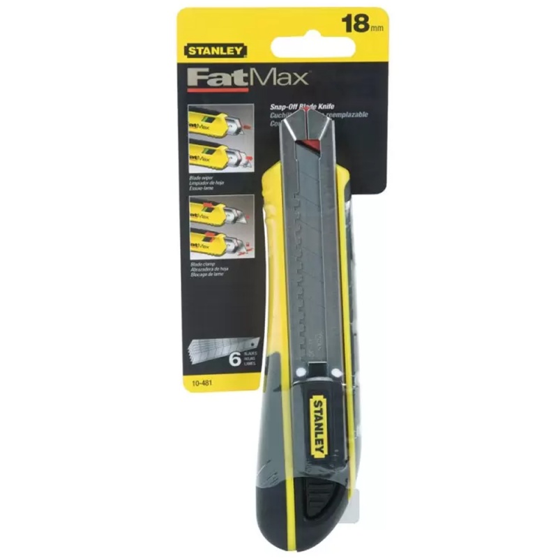 Cutter #18mm Stanley C-1032-840 Cutter #18mm Stanley C-1032-840 - Imagen 1
