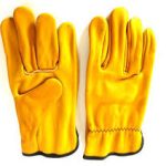 Guante Badana Amarillo Nacional